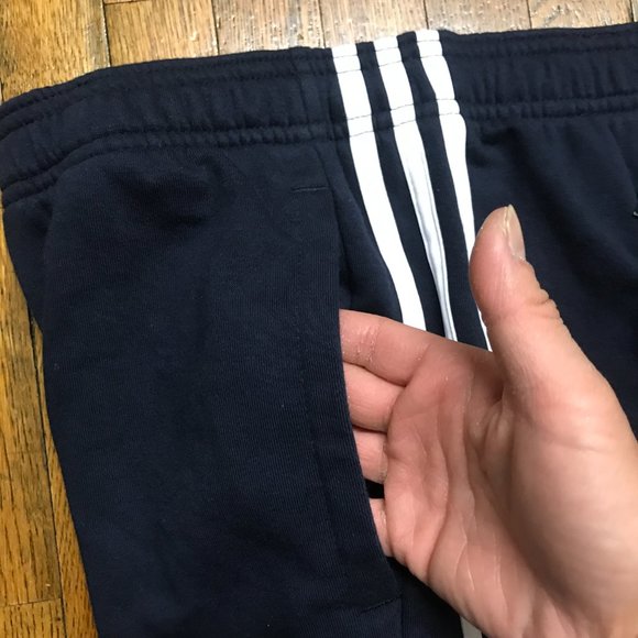 2 NWT Adidas Men’s Joggers - black and navy - Picture 3 of 6